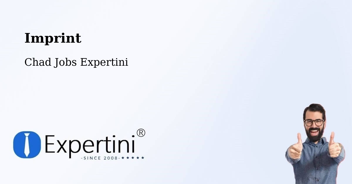 Imprint – Biltine - Chad Jobs Expertini